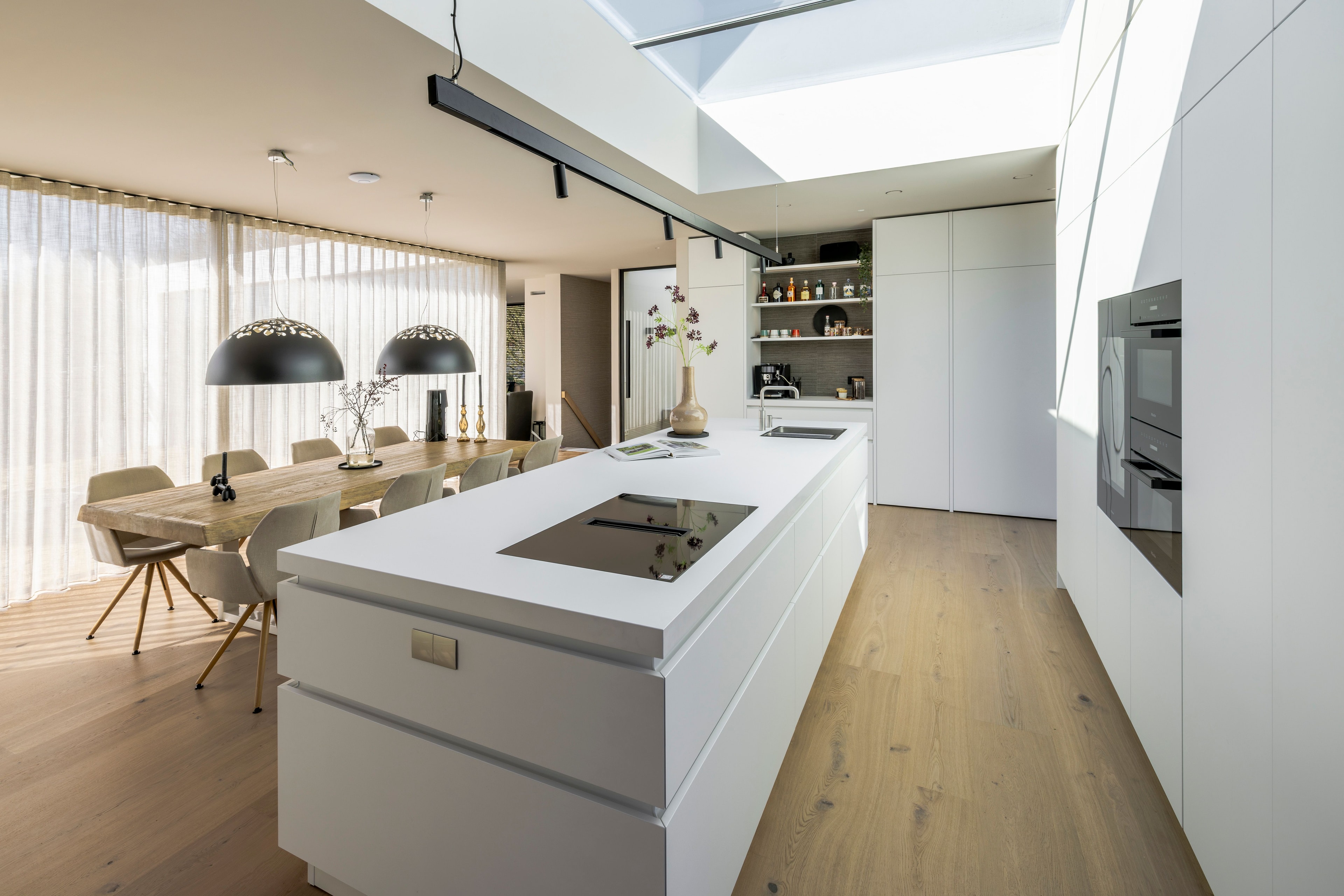 Detailshot van een maatwerk designkeuken van Wildhagen in Breda